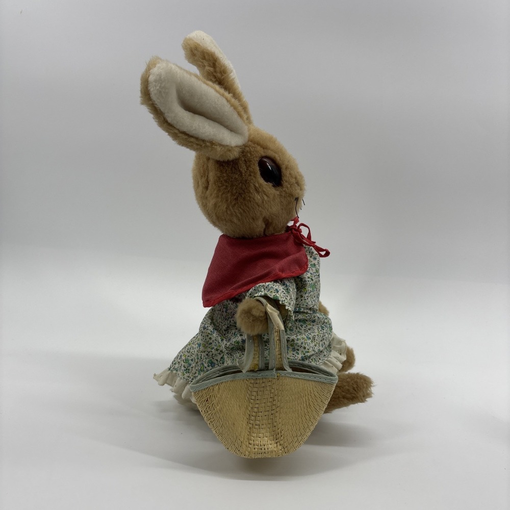 Eden Mrs Rabbit Peter Rabbit Beatrix Potter Bunny 15" Vintage Complete - Picture 7 of 9